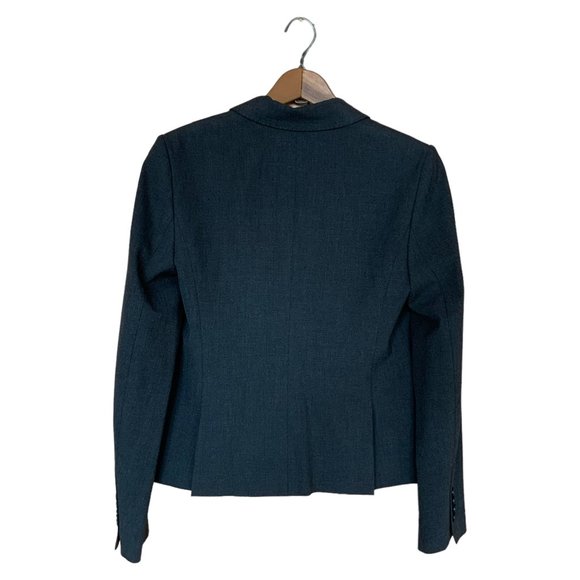 Ann Taylor - Notched One Button Blazer in Seasonless Stretch \ Size 2 - Picture 2 of 7